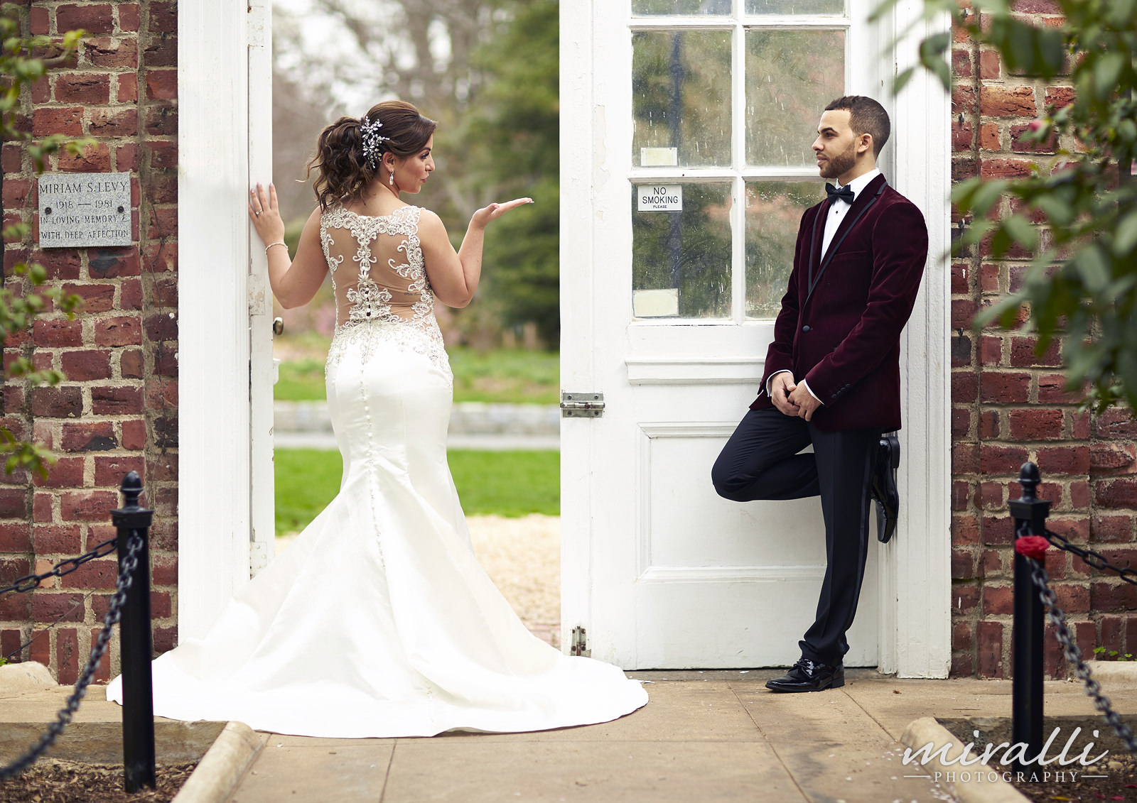 Riviera Waterfront Mansion Wedding Photos by Miralli Photography