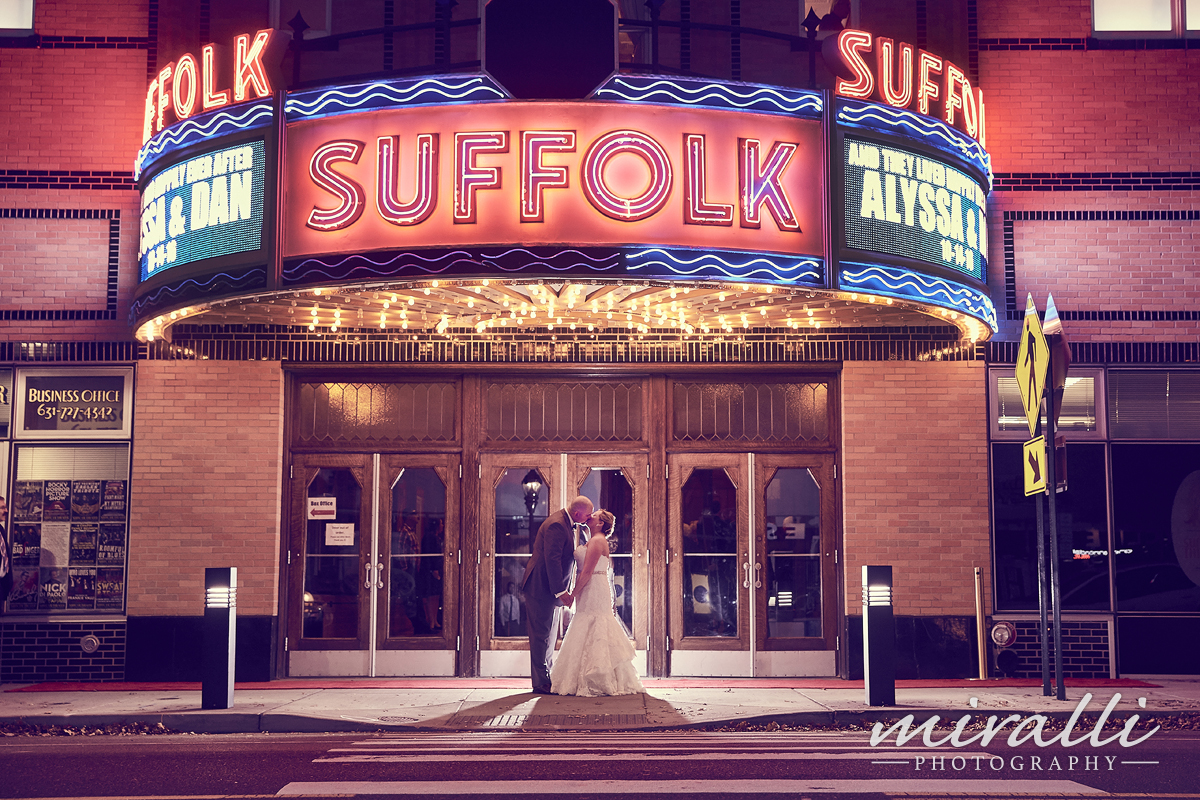 Suffolk Theater Wedding Photos For Alyssa Dan By Miralli Photography