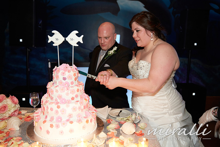 Atlantis Aquarium Wedding Photos by Miralli Photography
